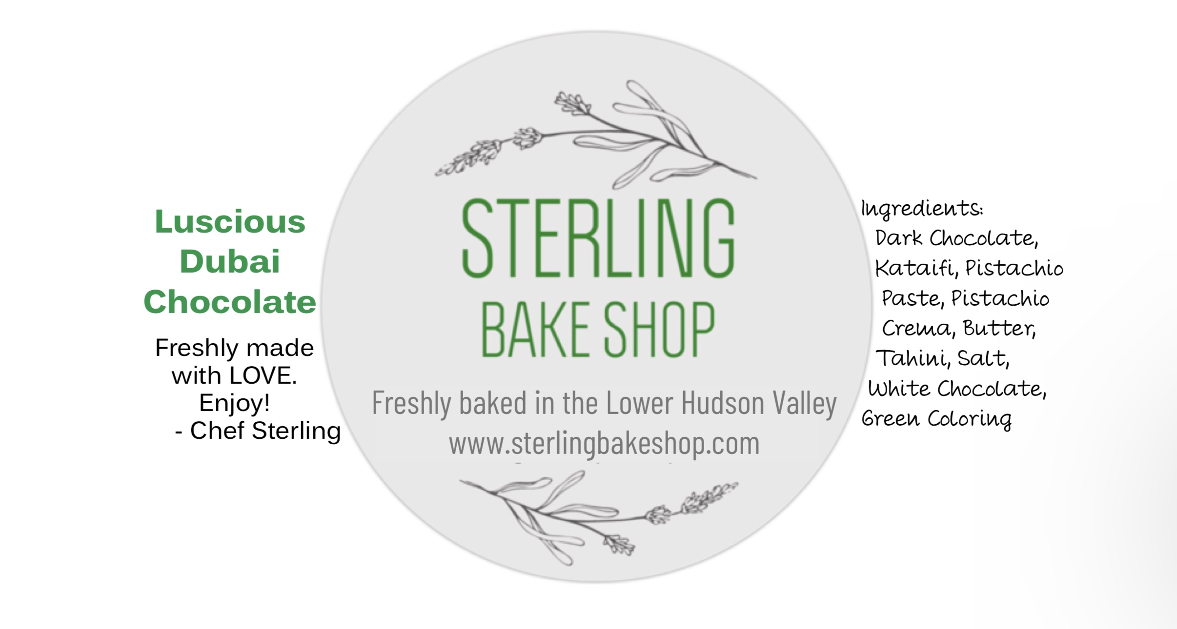 Sterling Bake Shop Official Logo