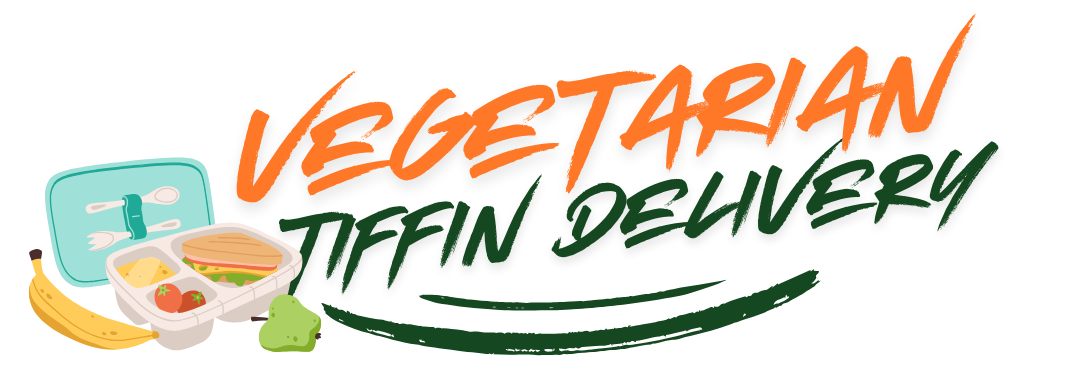 Vegetarian Tiffin Delivery Official Logo