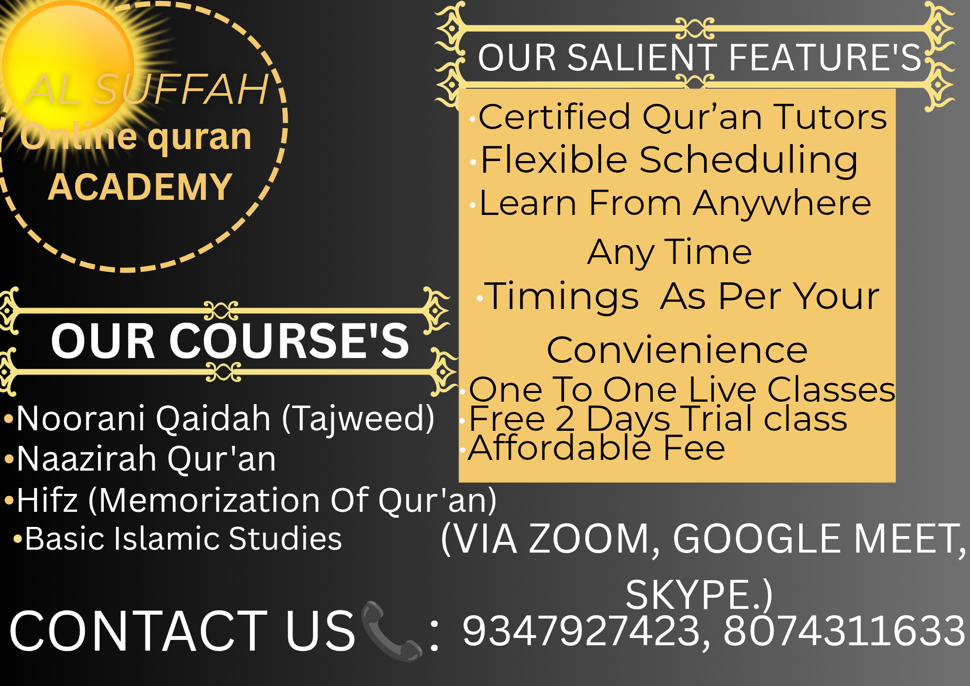 Photo of AL SUFFAH QURAN ACADEMY