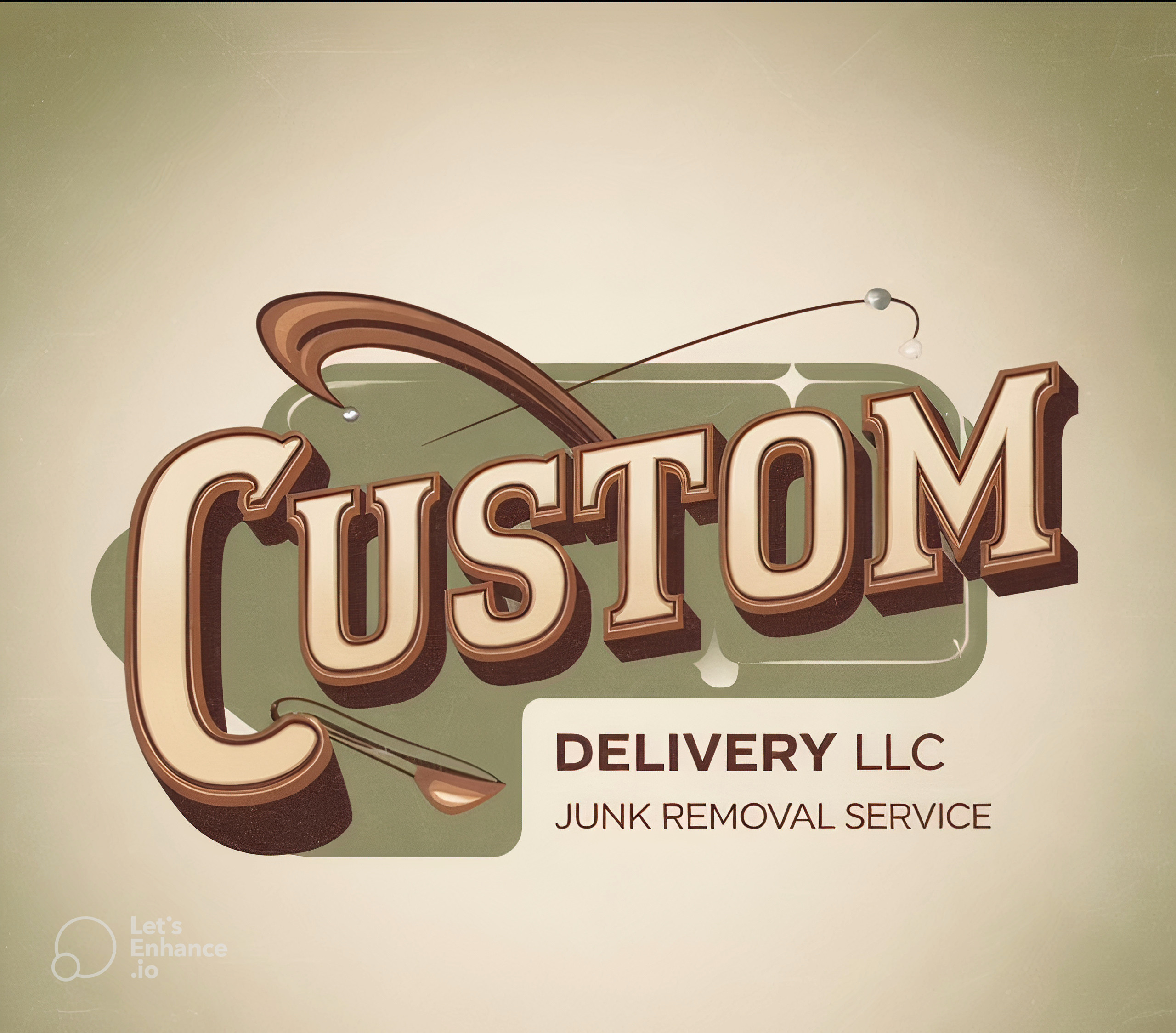 Custom Delivery LLC Official Logo