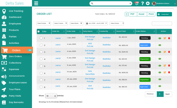 Photo of Delta Sales App