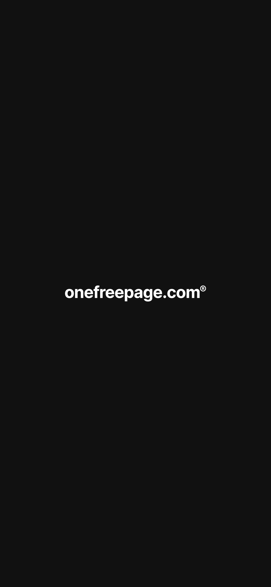 Photo of onefreepage.com