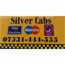 Silver Cabs Grantham Official Logo