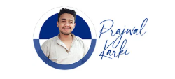 Prajwal Karki Official Logo