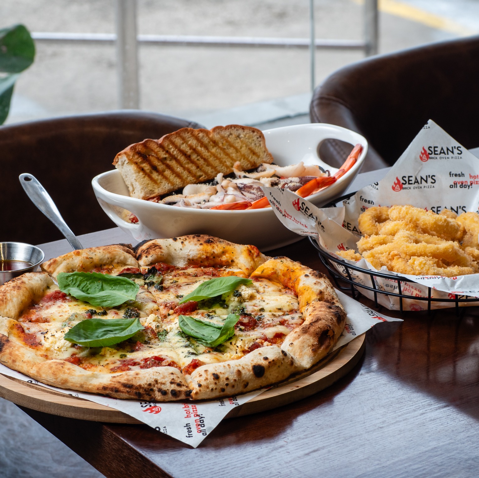 Photo of Sean's Brick Oven Pizza Restaurant