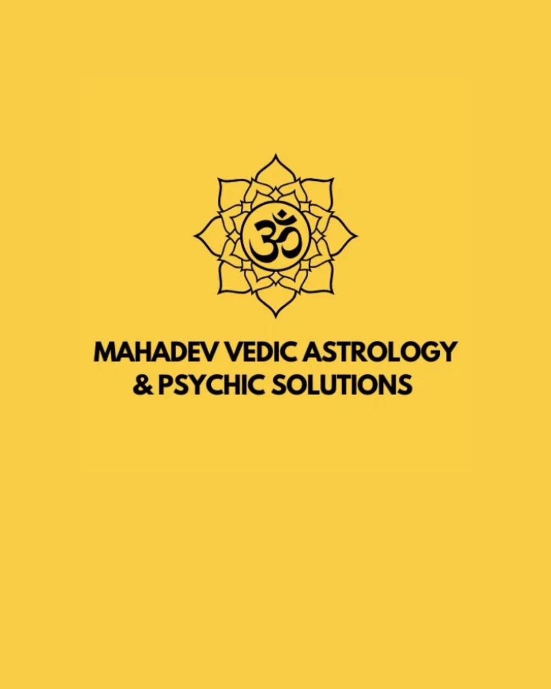 Mahadev Vedic Astrology Official Logo