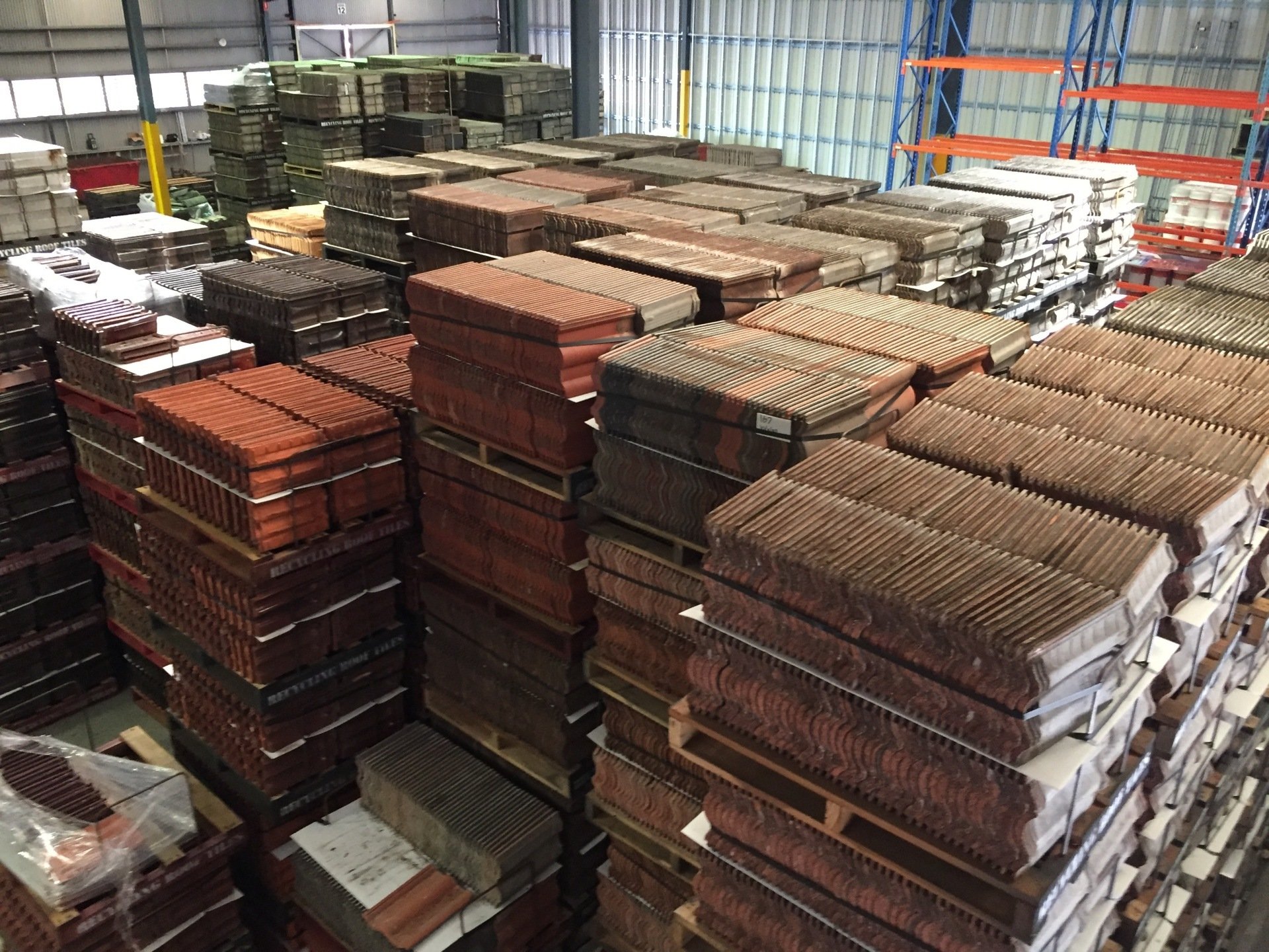 Photo of Recycling Roof Tiles