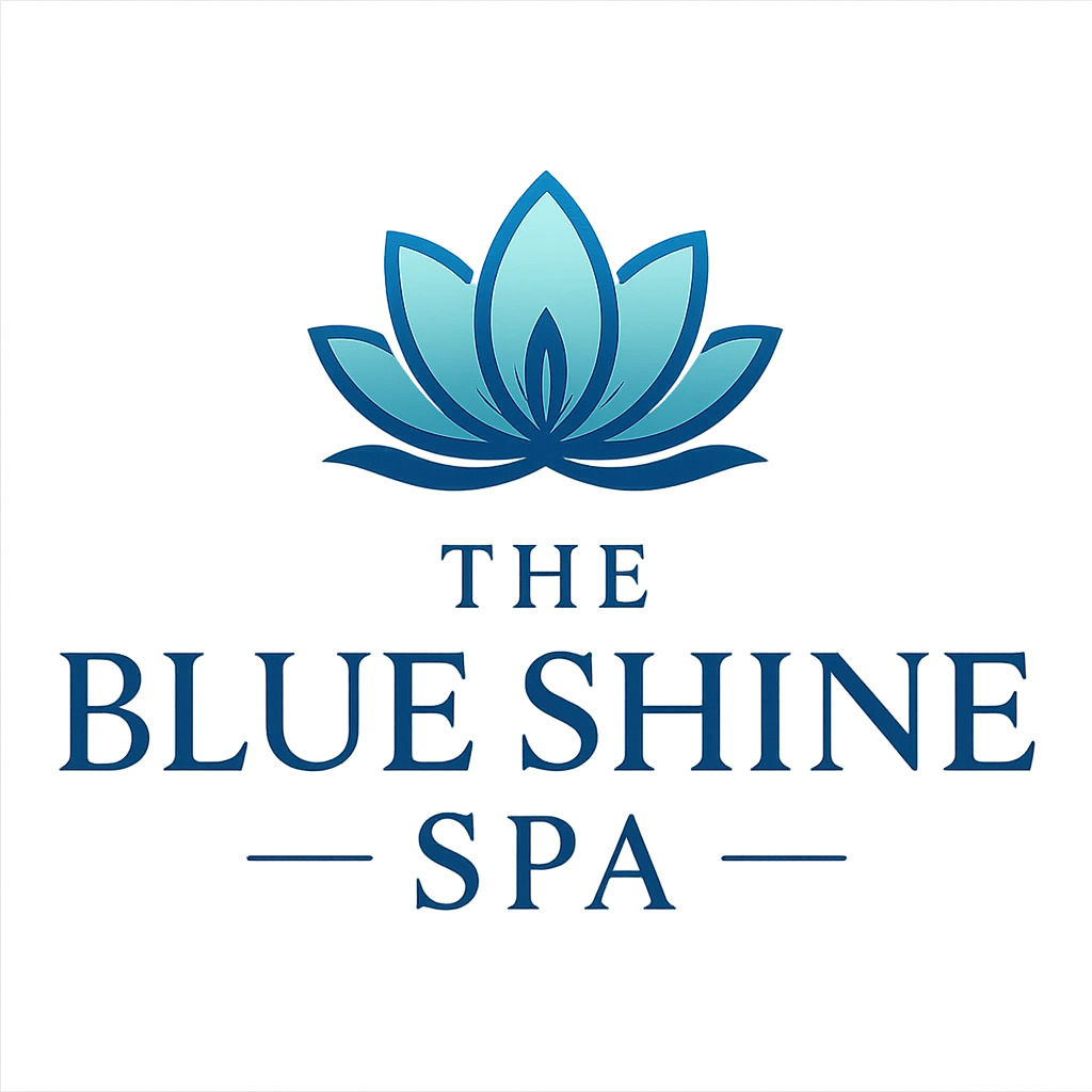 The Blue Shine Spa Official Logo