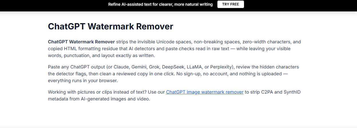 Photo of GPTCLEANUP