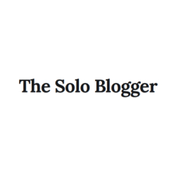 The Solo Blogger Official Logo