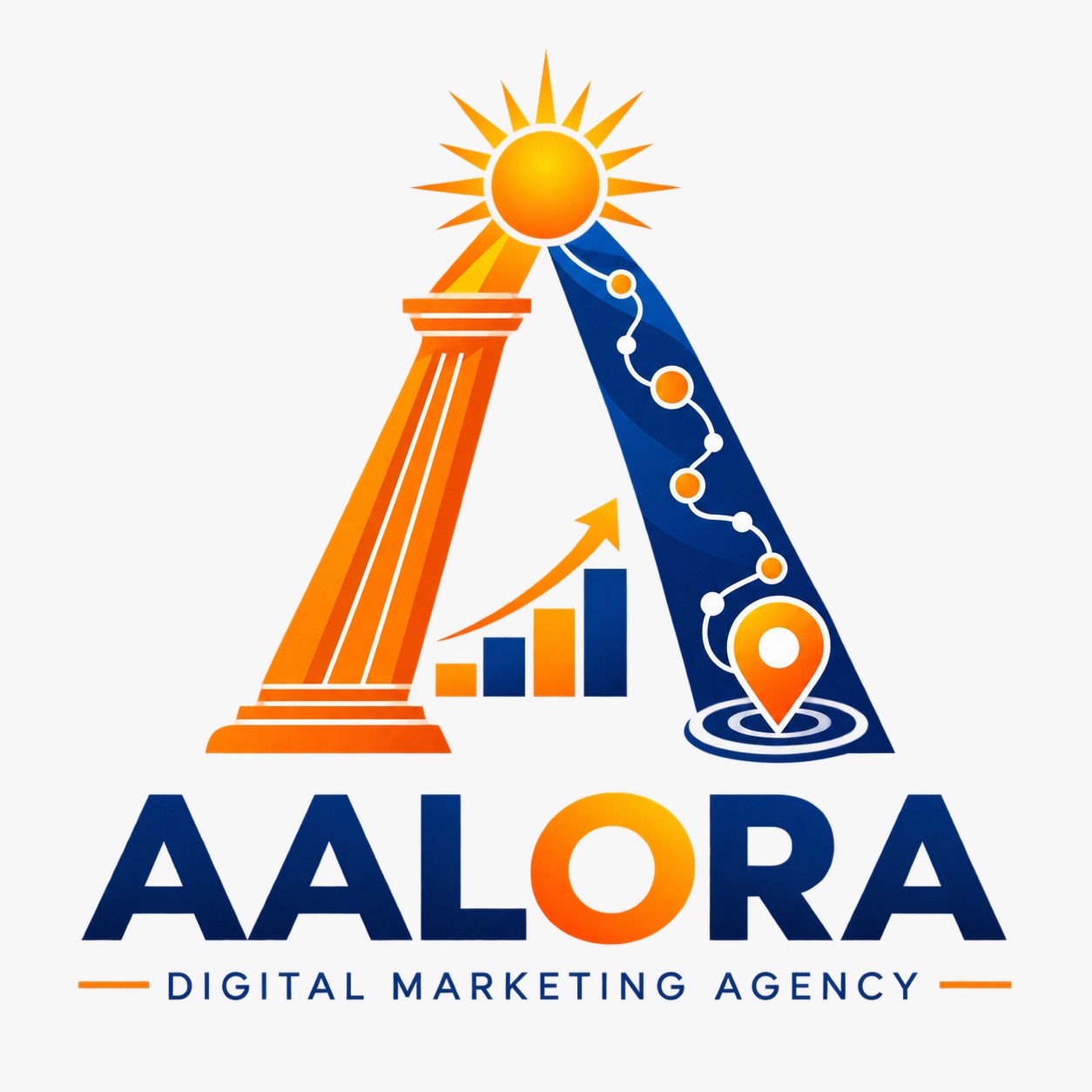 Aalora Digital Marketing Agency Official Logo
