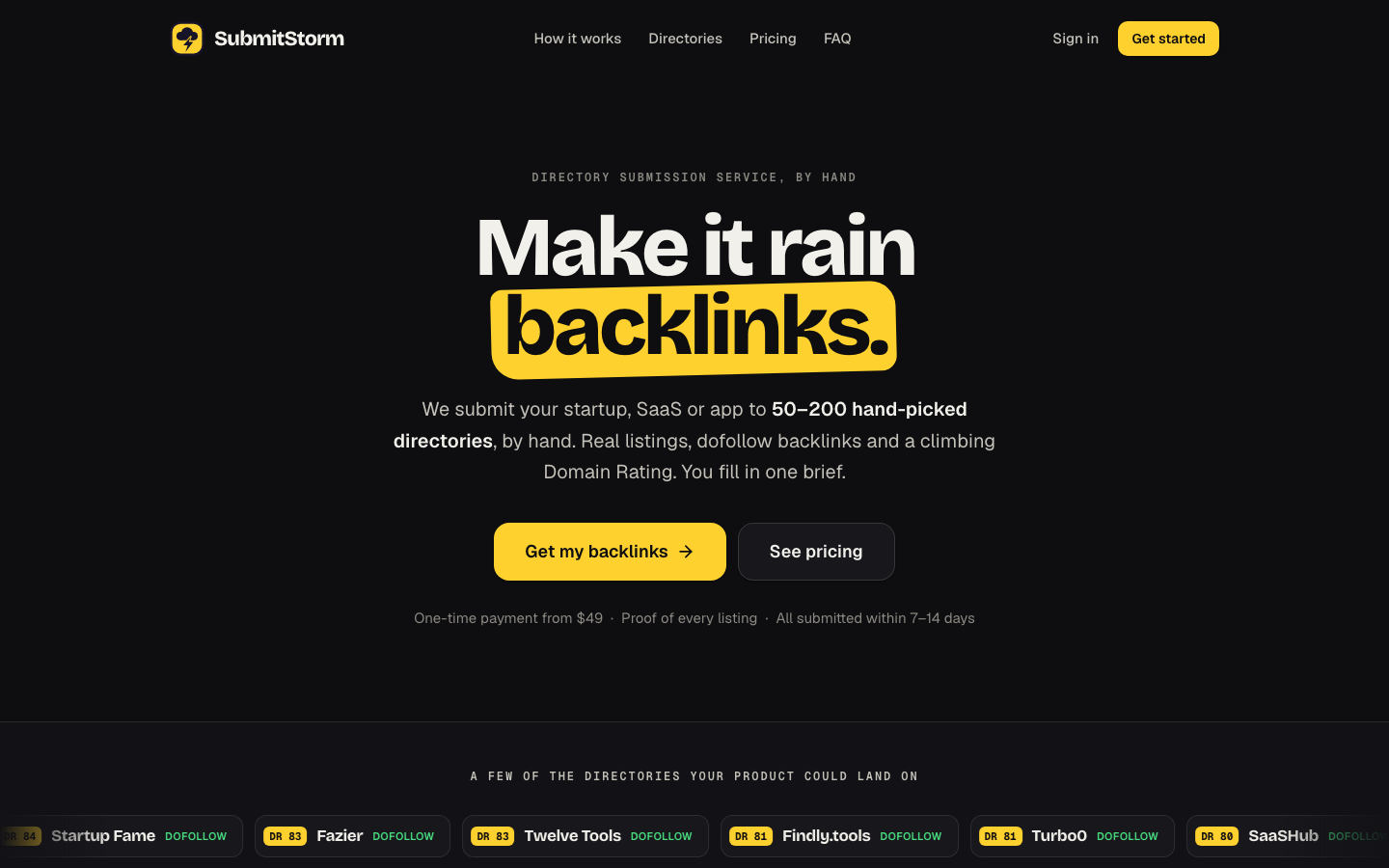 Photo of SubmitStorm